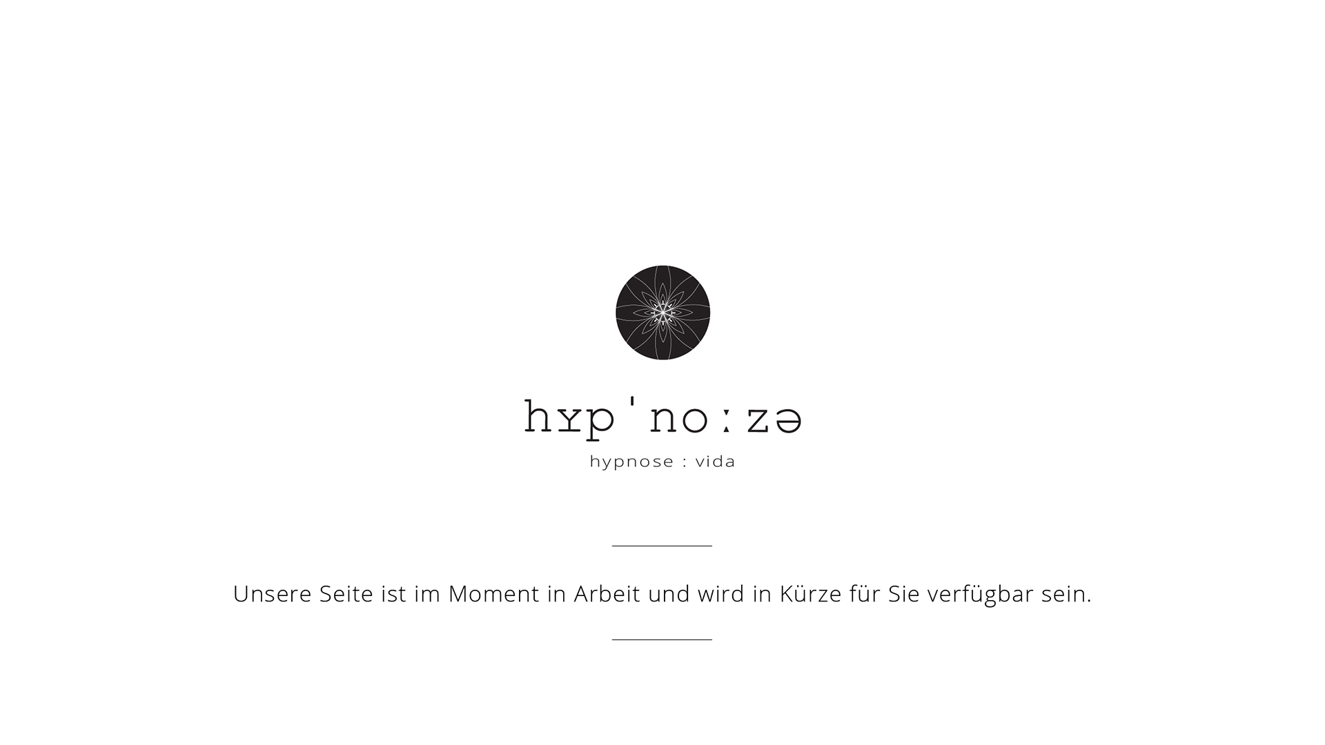 Seite in Arbeit